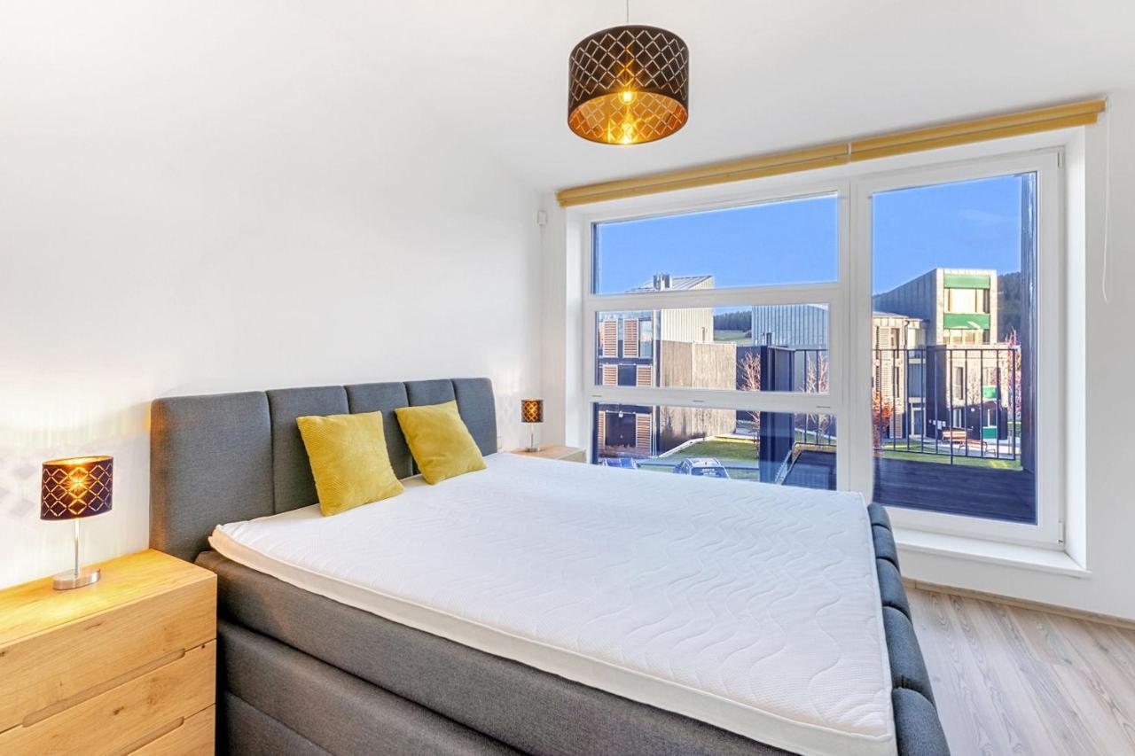 Miky Apartman Klinovec Garden Loučná pod Klínovcem المظهر الخارجي الصورة
